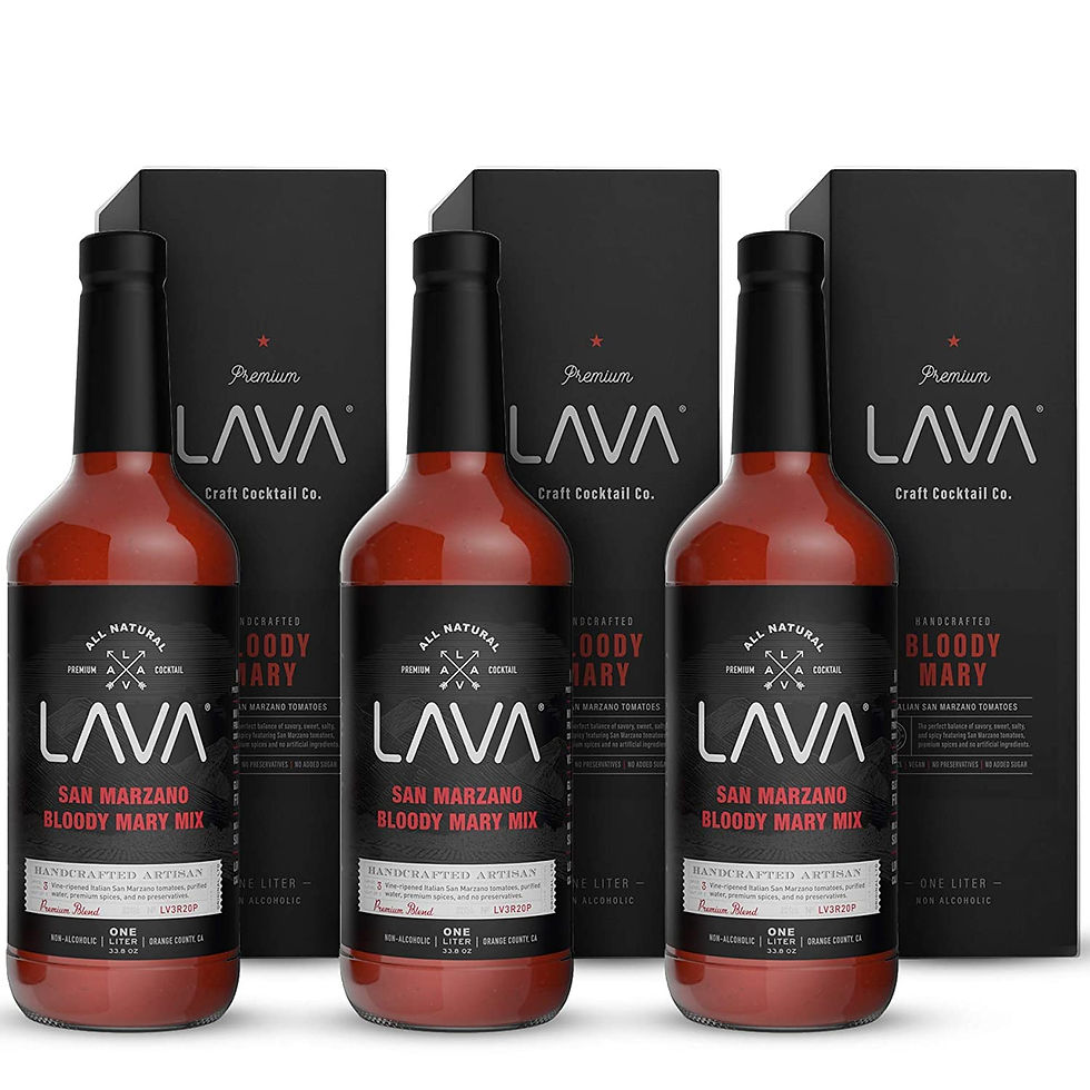 (3 Pack) LAVA Premium Margarita Mix Variety Pack Comes with Spicy Jalapeno, Ski