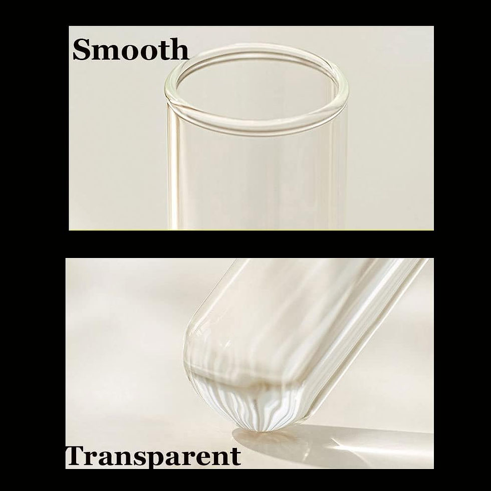 Thumbnail: ZMPDJG Hinged Flower Vase,Centerpiece Vases,Clear Glass Test Tubes for Plants,H