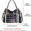 Thumbnail: Women Genuine Leather Handbag for Women Tote Purse Top Handle Satchel Shoulder 