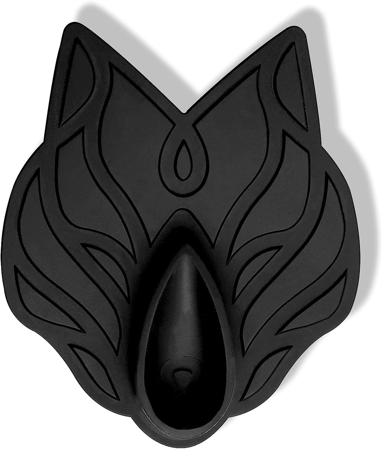 Black Wolf Body Scrubber - 100% Silicone Bristles for a Hygienic Deep Clean Exp