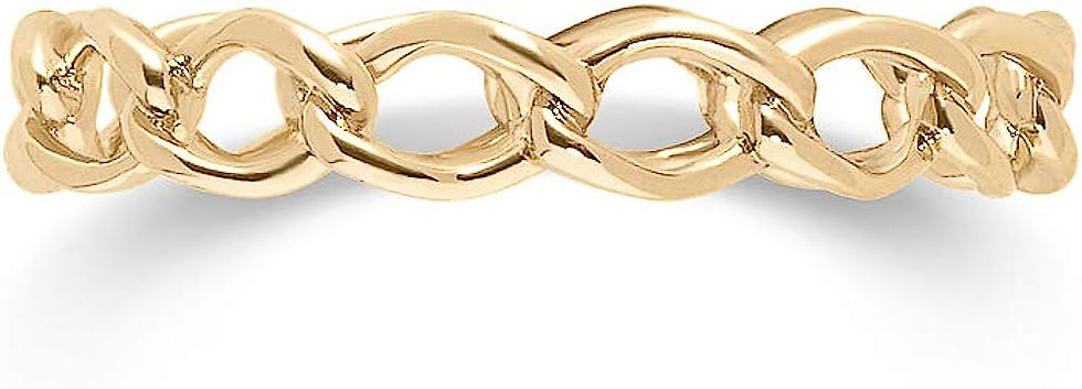 Thumbnail: MILLA Dainty Rings For Women - Gold Stacking Rings or Silver Stackable Rings - 