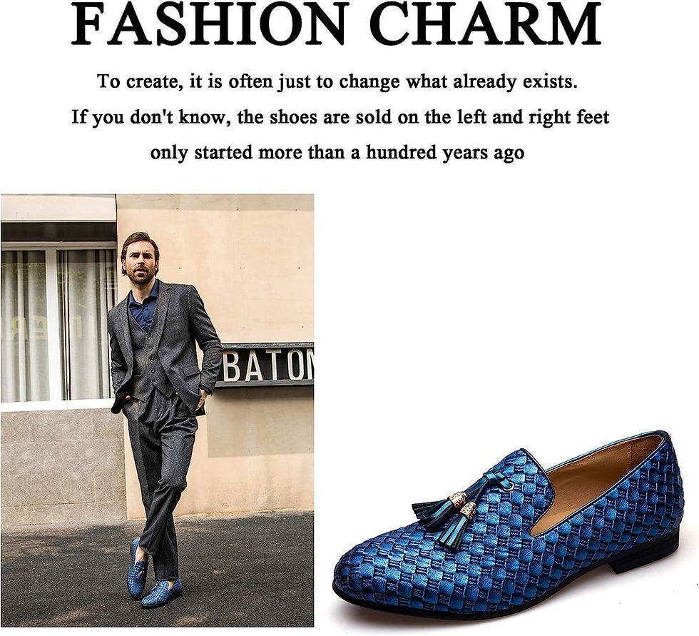 Thumbnail: Men's Vintage Velvet Embroidery Noble Loafer Shoes Slip-on Loafer Smoking Slipp