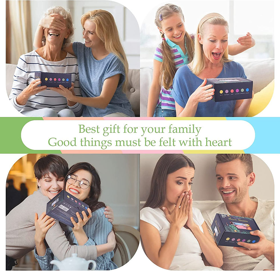 Thumbnail: Shower Steamers, 30PCS Natural Aromatherapy Shower Steamers, Vaporizing Steam S