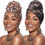 Thumbnail: DRESHOW Turban Head Wraps for African Women Long Hair Scarf Shawl Hijab Headsca
