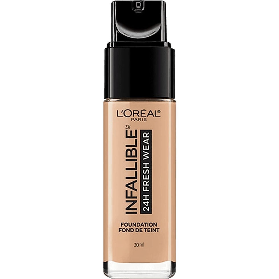 Thumbnail: L'Oreal Paris Makeup Infallible Up to 24 Hour Fresh Wear Foundation, Ivory, 1 f