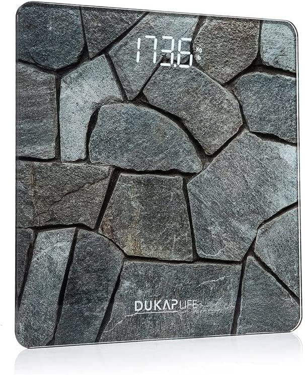 Thumbnail: DUKAP Life Digital Bathroom Body Weight Scale with LCD Display Backlight, Highl
