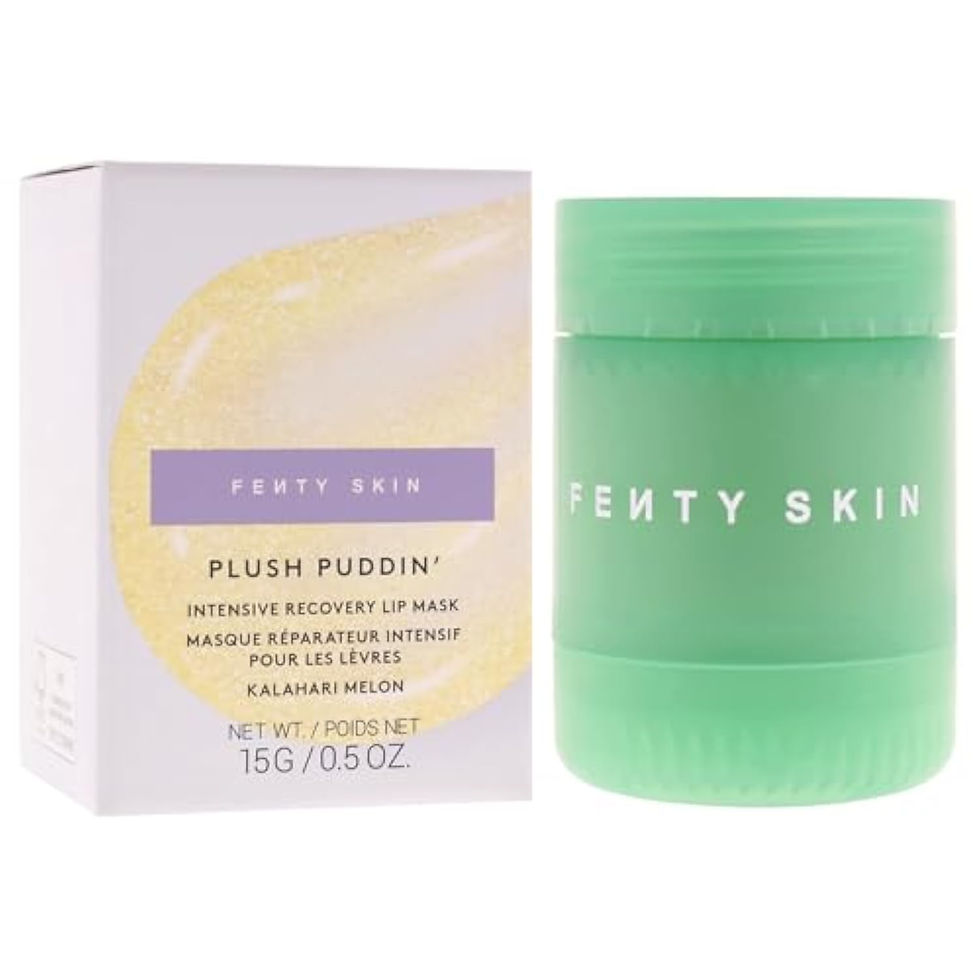Thumbnail: Plush Puddin Intensive Recovery Lip Mask - Kalahari Melon by Fenty Beauty for W