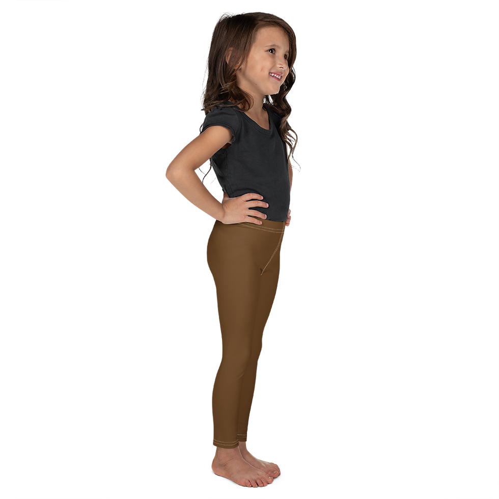 Thumbnail: Girls Brown Leggings