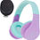 Thumbnail: PowerLocus Bluetooth Headphones for Kids, Wireless Foldable Headphones Over Ear