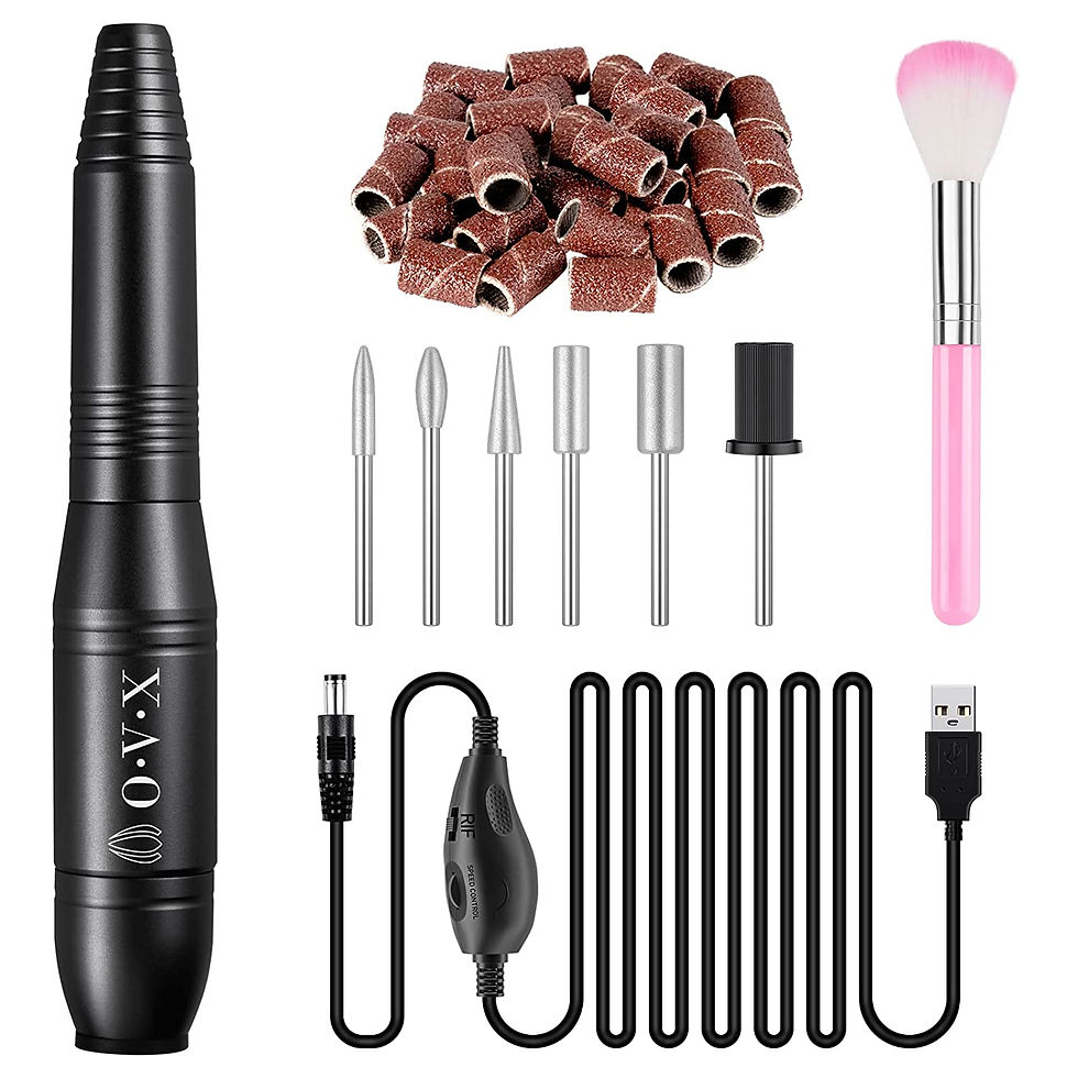 Thumbnail: 20000RPM USB PortaPortable Electric Nail Drill, Professional 20000 RPM USB Nail