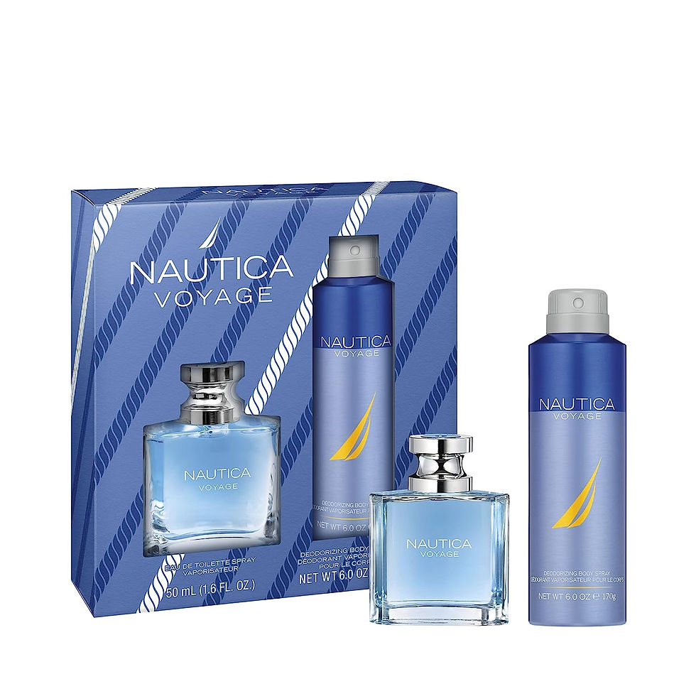 Thumbnail: Nautica Voyage 2 piece Gift Set for Men - 1.6oz Eau De Toilette Spray + 6.0 oz 