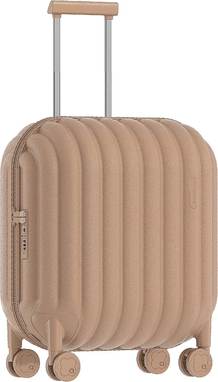 Thumbnail: artrips Hardside Lightweight Carry-on Luggage - Bread Travel Suitcase with Spin