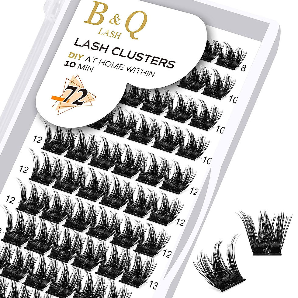 Thumbnail: Cluster Lash Glue 5 ML B&Q LASH Bond Transparent Long Lasting Eyelash Glue for 