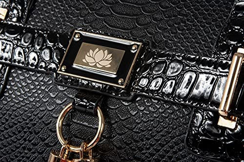 Thumbnail: JKM and Company The Barrington Black Python & Alligator Compatible with Compute