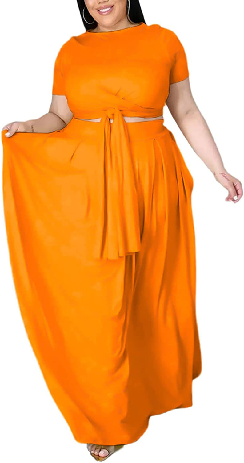 Thumbnail: Womens Sexy Plus Size 2 Piece Dress Outfits Long Sleeve Bandage Wrap Empire Cro