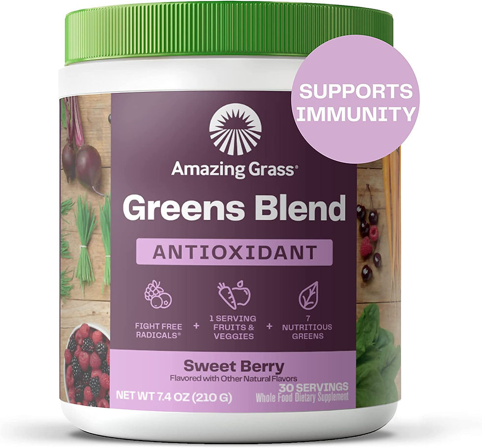 Thumbnail: Amazing Grass Greens Blend Antioxidant: Super Greens Powder Smoothie Mix with O
