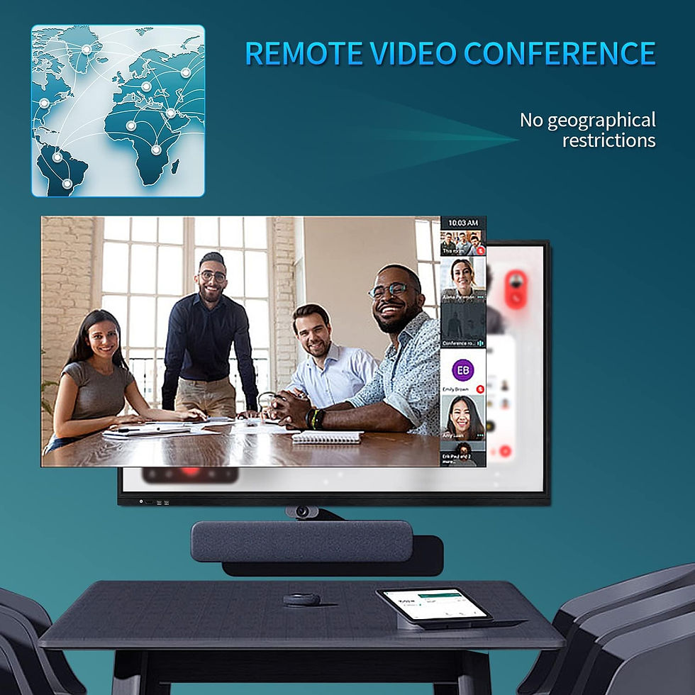 Thumbnail: Smart Board for Classroom and Conference,JYXOIHUB 55 Inch Electronic Whiteboard