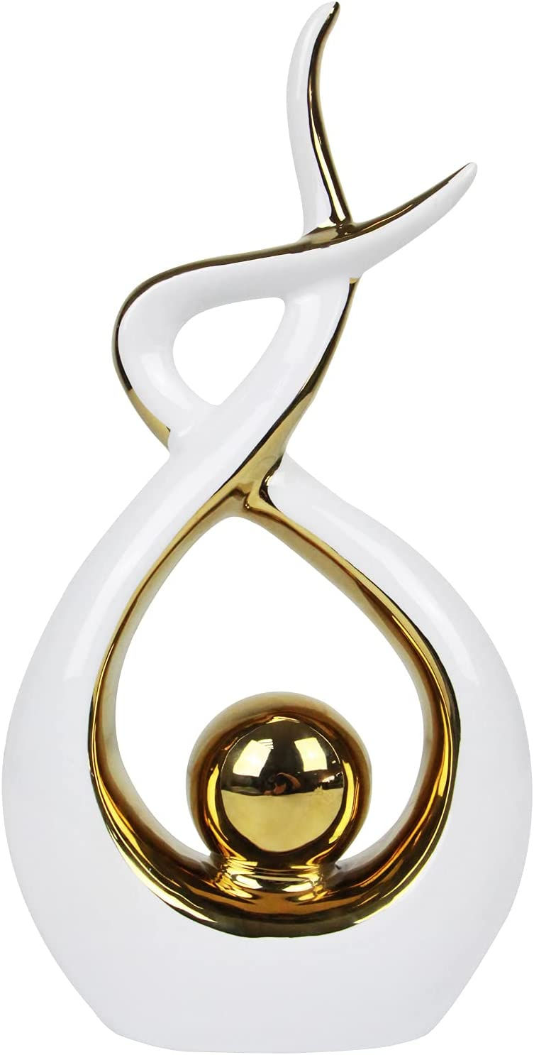 Thumbnail: Norrclp Home Decor Modern Abstract Art Ceramic Statue Table Decorations for Din