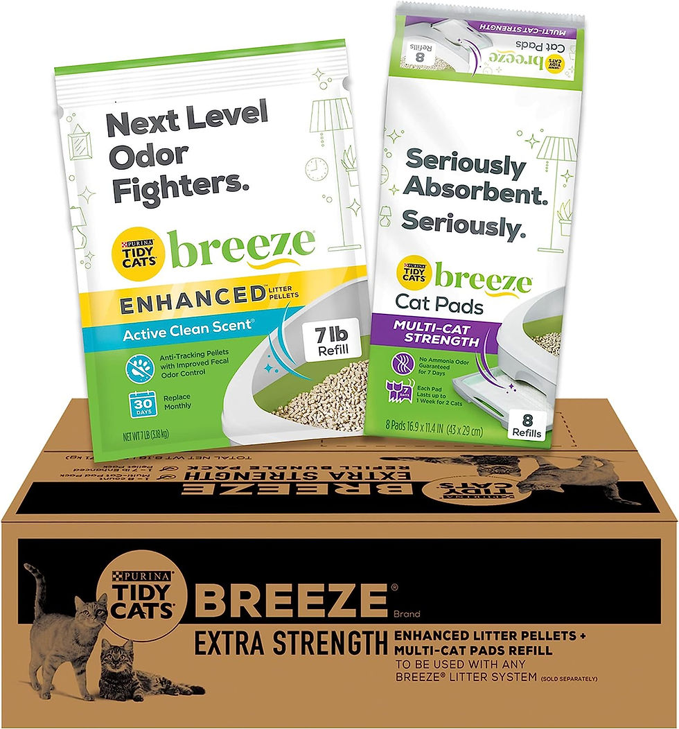 Thumbnail: Purina Tidy Cats Non Clumping Litter System, Breeze XL All-in-One Odor Control 