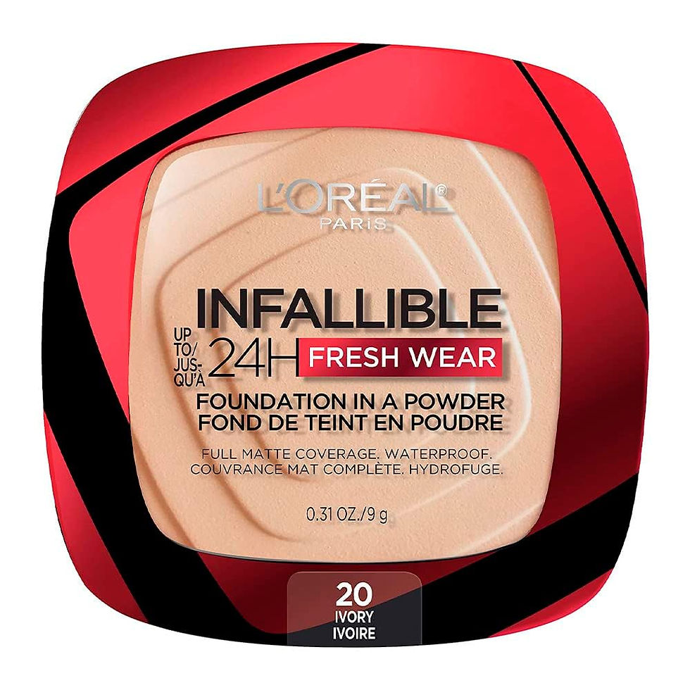 Thumbnail: L'Oreal Paris Makeup Infallible Fresh Wear Foundation in a Powder, Up to 24H We