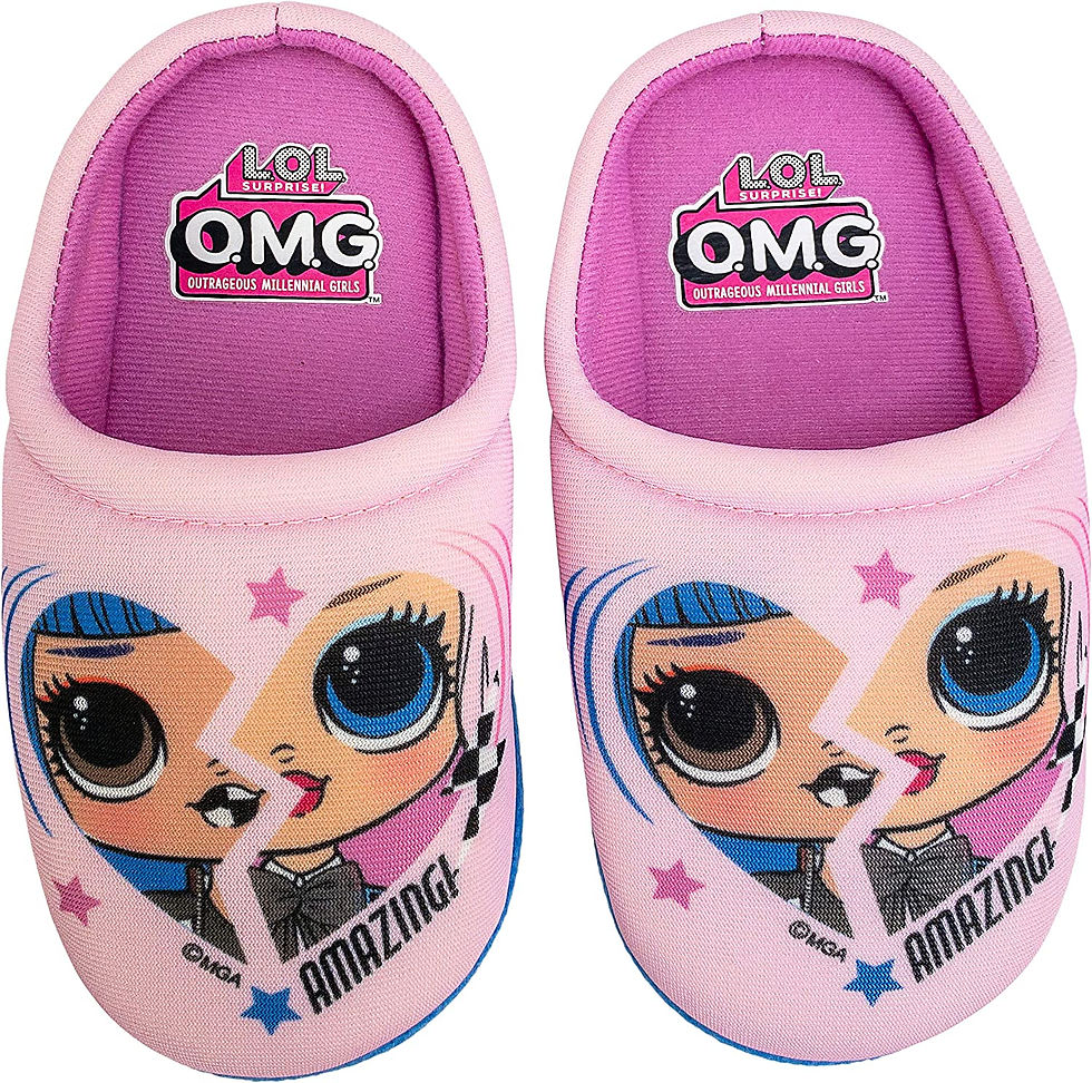 Thumbnail: L.O.L. Surprise! OMG Robe with Slippers,LOL OMG Bathrobe Pajama Set,Girls size 