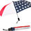 Thumbnail: StrombergBrand Patriot Folding American Flag Umbrella (Folding USA Umbrella), R
