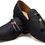 Thumbnail: Men's Vintage Velvet Embroidery Noble Loafer Shoes Slip-on Loafer Smoking Slipp