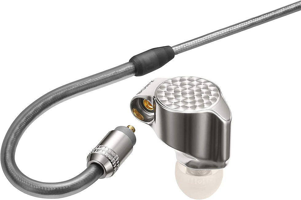 Thumbnail: Sony IER-Z1R Signature Series in-Ear Headphones (IERZ1R),Black/Silver