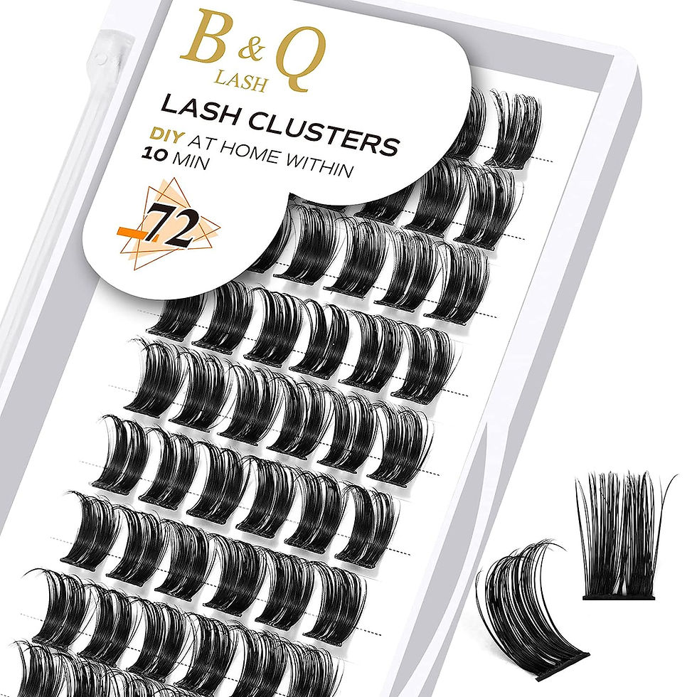 Thumbnail: Cluster Lash Glue 5 ML B&Q LASH Bond Transparent Long Lasting Eyelash Glue for 