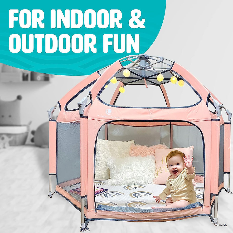 Thumbnail: POP 'N GO Premium Indoor and Outdoor Baby Playpen - Portable, Lightweight, Pop 