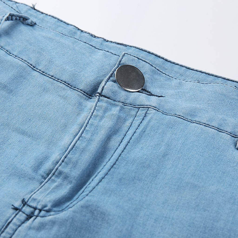 Thumbnail: AAZJSS Capris Jeans for Women Distressed High Waisted Sexy Boyfriend Plus Size 
