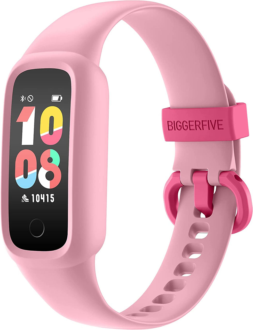 Thumbnail: BIGGERFIVE Vigor 2 L Kids Fitness Tracker Watch for Girls Ages 5-15, IP68 Water