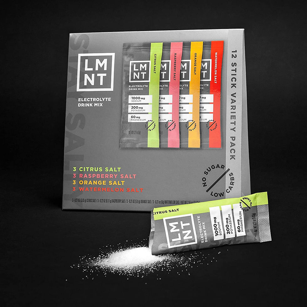 Thumbnail: LMNT Keto Electrolyte Powder Packets | Paleo Hydration Powder | No Sugar, No Ar