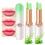 Thumbnail: evpct 3Pcs Aloe Vera Strawberry Carrot Color Changing Lipstick Tinted Lip Color