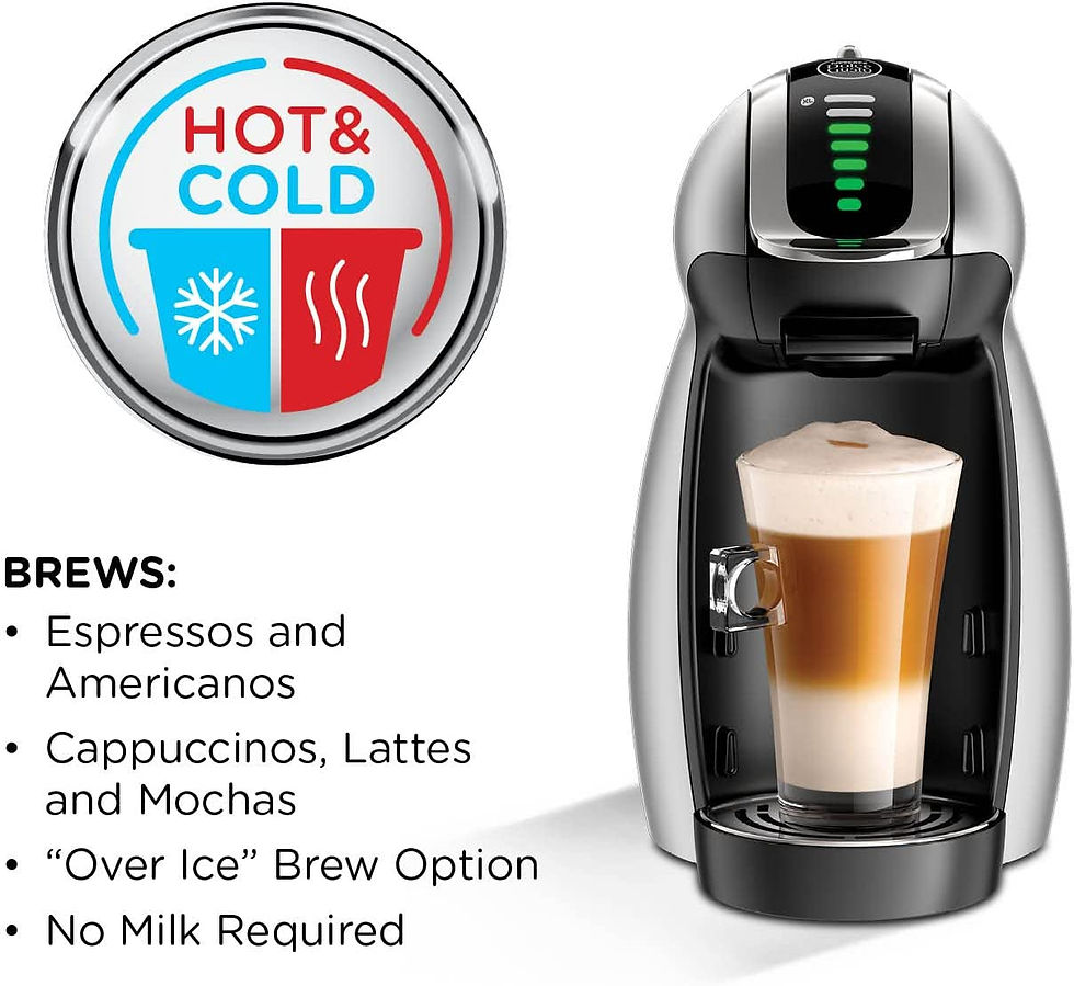 Thumbnail: NESCAFÉ Dolce Gusto Coffee Machine, Genio 2, Espresso, Cappuccino and Latte Po