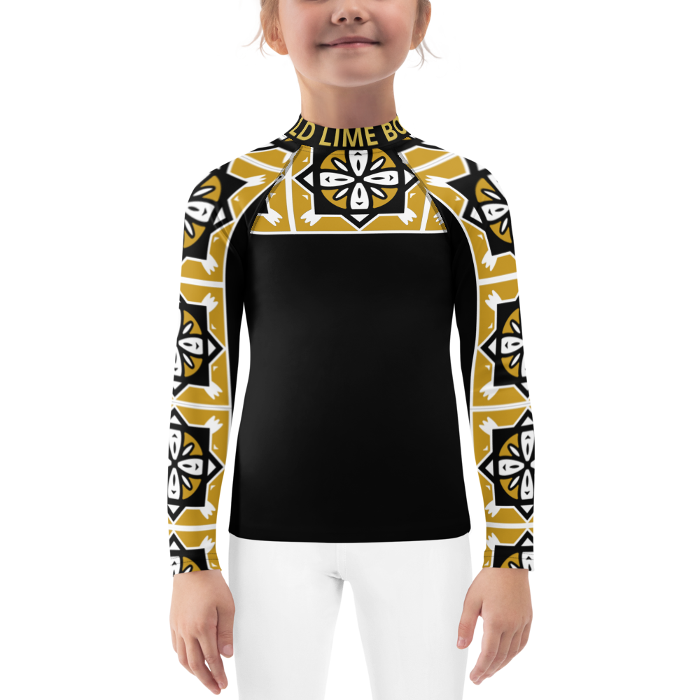 Girls Black & Gold Shirt