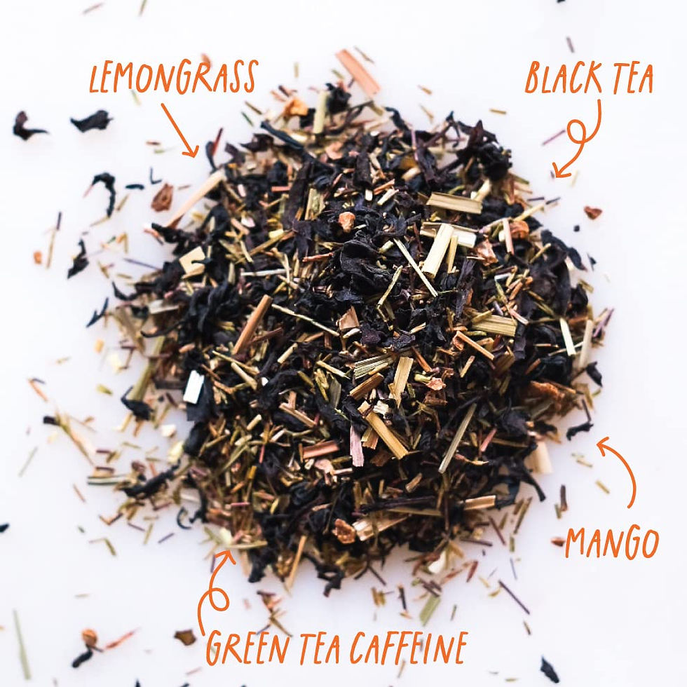 Thumbnail: Kubo Tea, Organic High Energy, High Caffeine Blend, 20 Servings (155mg Caffeine