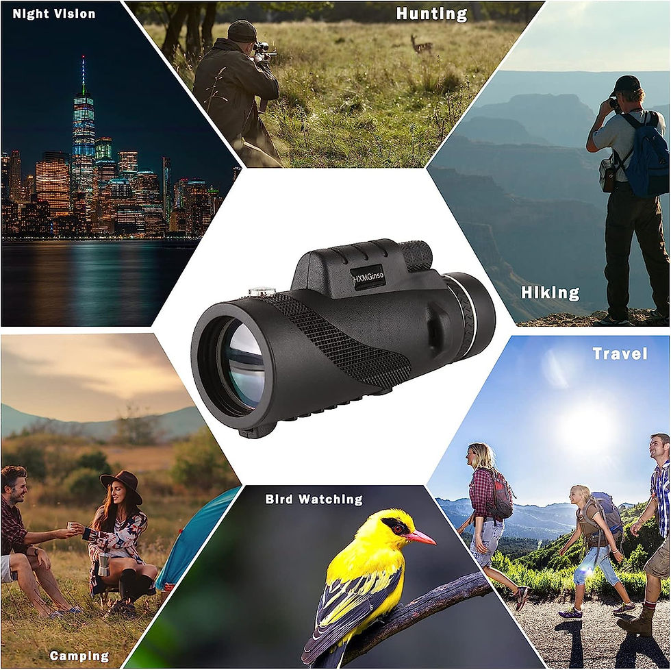 Thumbnail: Monocular Telescope 80x100 HD Monocular for Adults, Portable with High Powered 