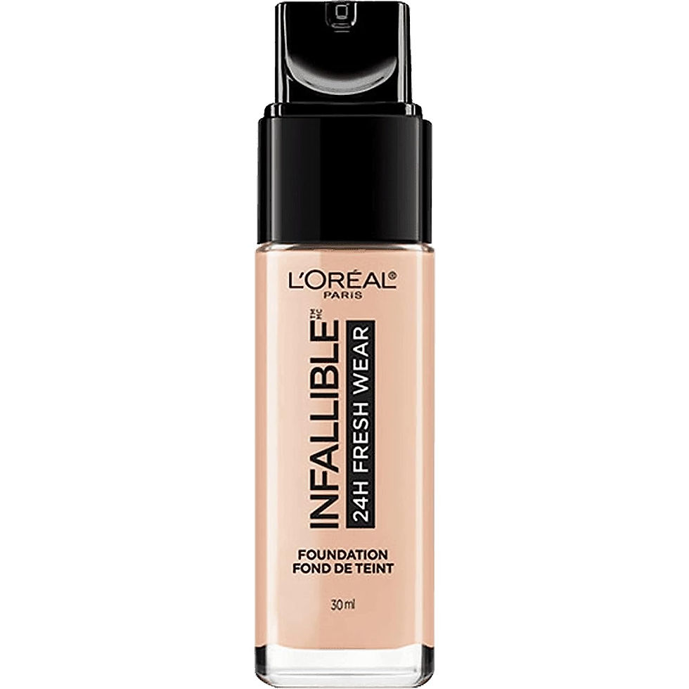 Thumbnail: L'Oreal Paris Makeup Infallible Up to 24 Hour Fresh Wear Foundation, Ivory, 1 f