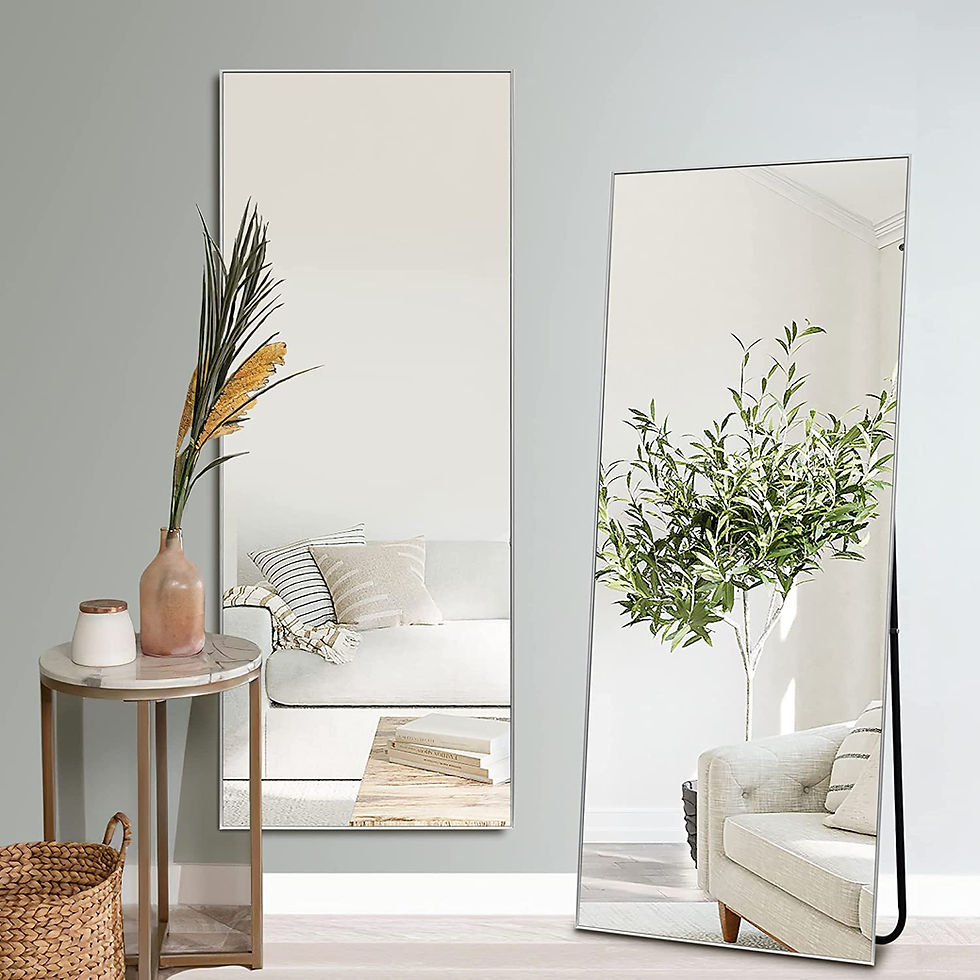 Thumbnail: Natsukage Wall Mirror Full Length Mirror Wall Mounted Mirror Full Body Mirror D