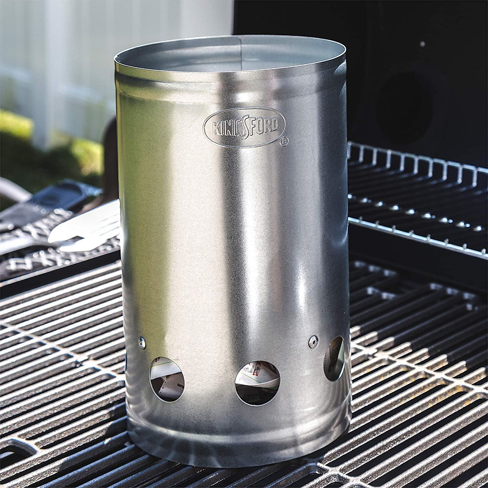 Thumbnail: KINGSFORD Heavy Duty Deluxe Charcoal Chimney Starter | BBQ Chimney Starter for 