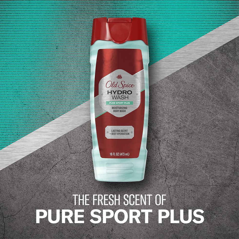 Thumbnail: Old Spice Hydro Body Wash for Men, Pure Sport Plus Scent, Hardest Working Colle