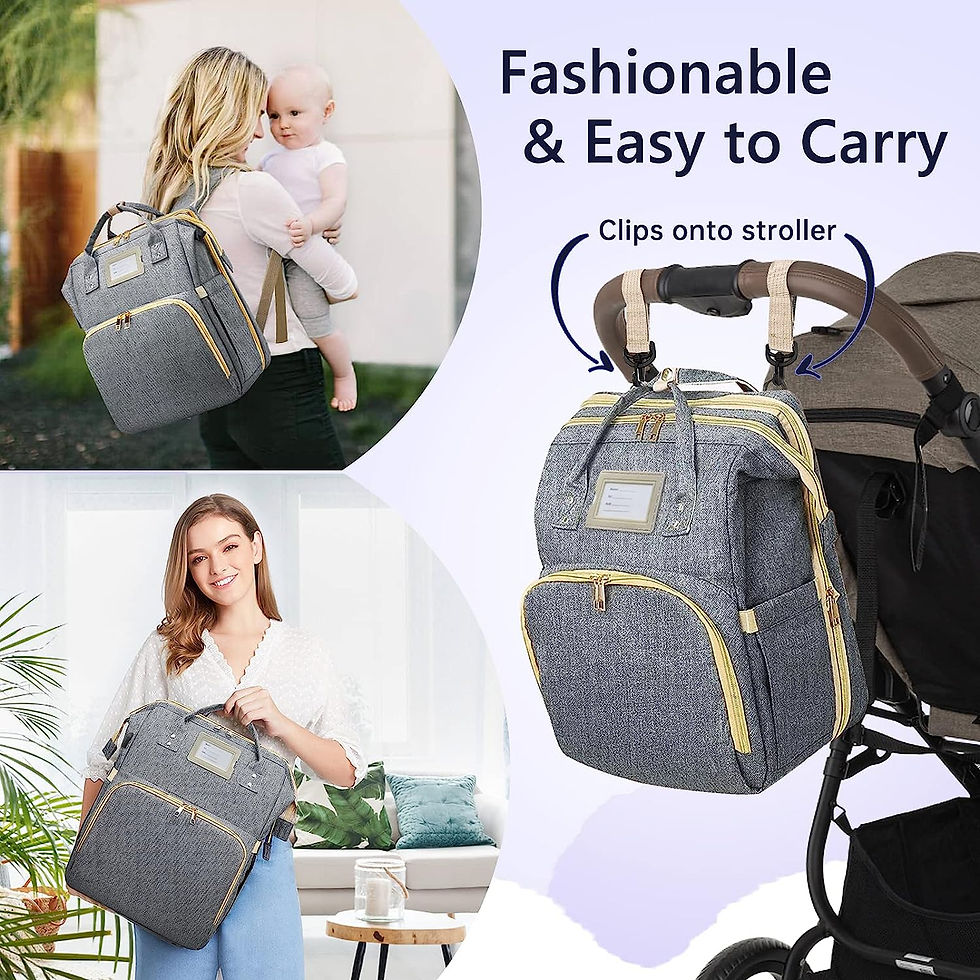 Thumbnail: Xexxvre Baby Diaper Bag Backpack, Baby Bags for Boys Girls, Diaper Backpack Bag