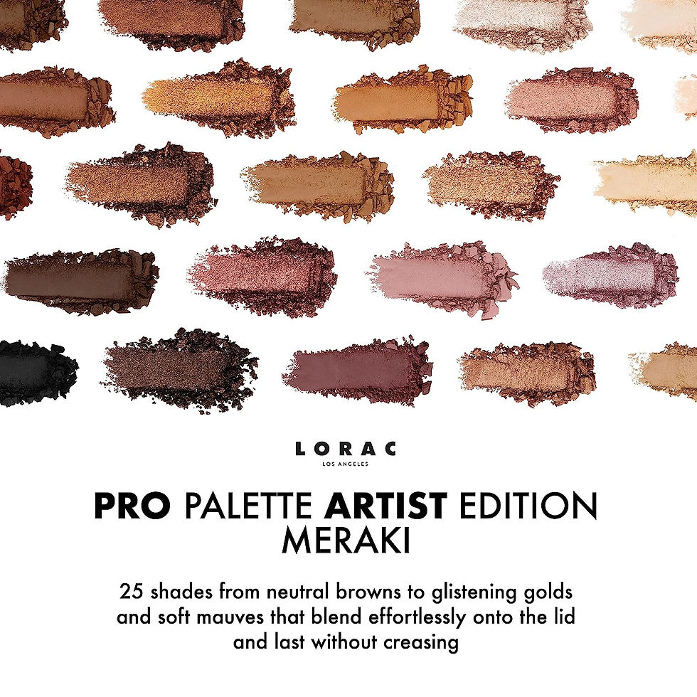 Thumbnail: LORAC PRO Matte & Shimmer Eyeshadow Palette, Metallic High Pigmented, Mirror Co