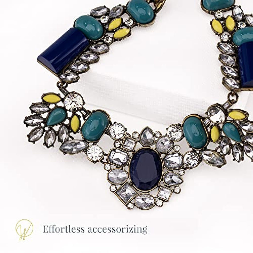 Thumbnail: Olivia Welles Catherine Chunky Necklace, Statement Necklace for Women