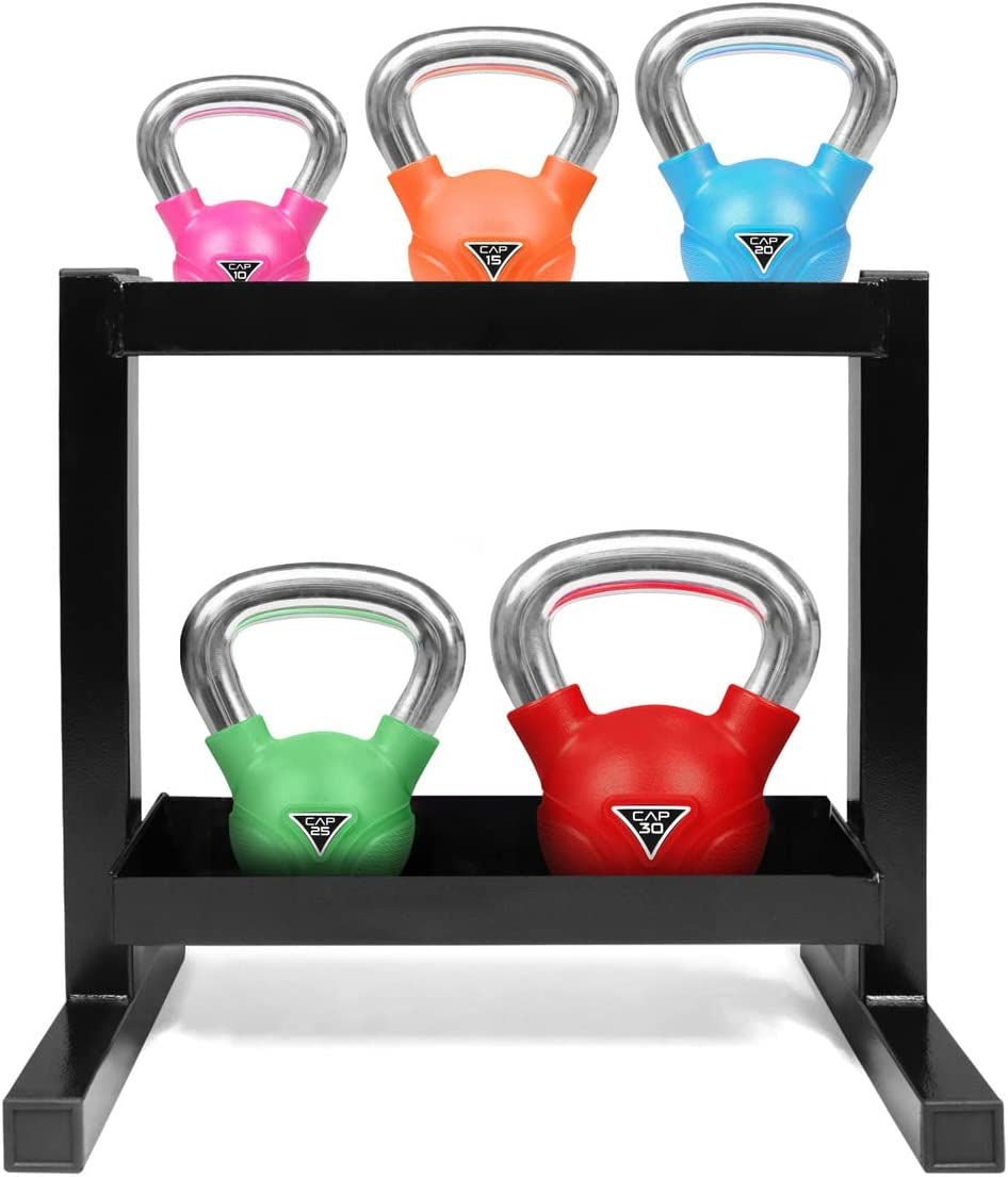Thumbnail: WF Athletic Supply Color PVC Coated Kettlebell with Chrome Handle, Kettlebell S
