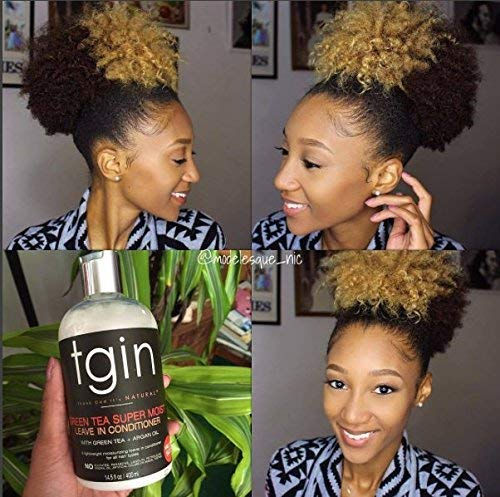 Thumbnail: tgin Green Tea Super Moist Leave-in Conditioner For Natural Hair - Protective S