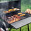 Thumbnail: Royal Gourmet CC1830SC Charcoal Grill Offset Smoker with Cover, 811 Square Inch