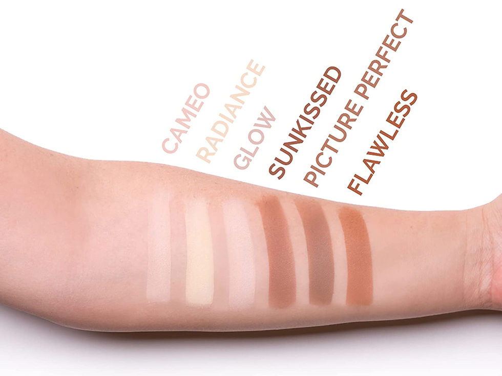 Thumbnail: Aesthetica Cosmetics Contour and Highlighting Powder Foundation Palette/Contour