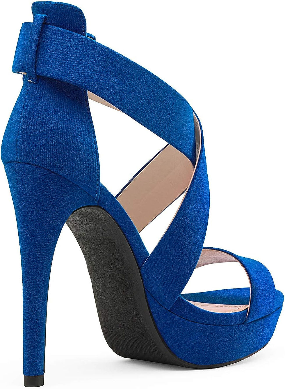 Thumbnail: DREAM PAIRS Women's Open Toe High Stilettos Platform Party Pump Heel Sandals Ch